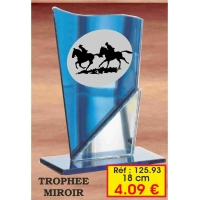 Trophée VERRE : Réf. 125-93  - 18cm